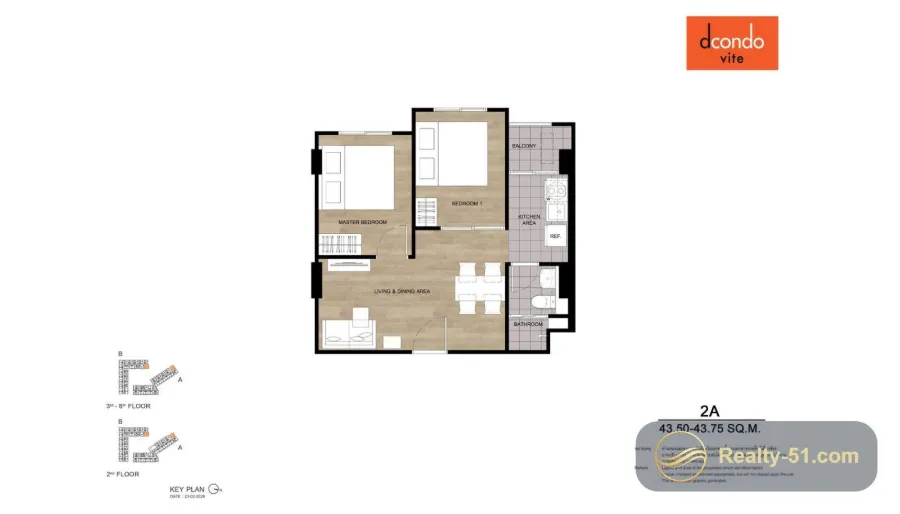 dcondo Vite Pattaya — Grundriss 24