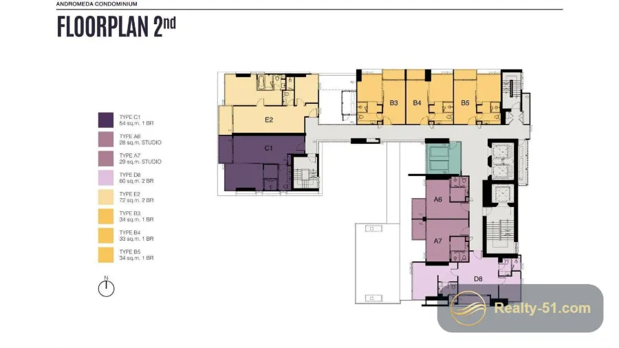 Andromeda Condominium — Grundriss 6