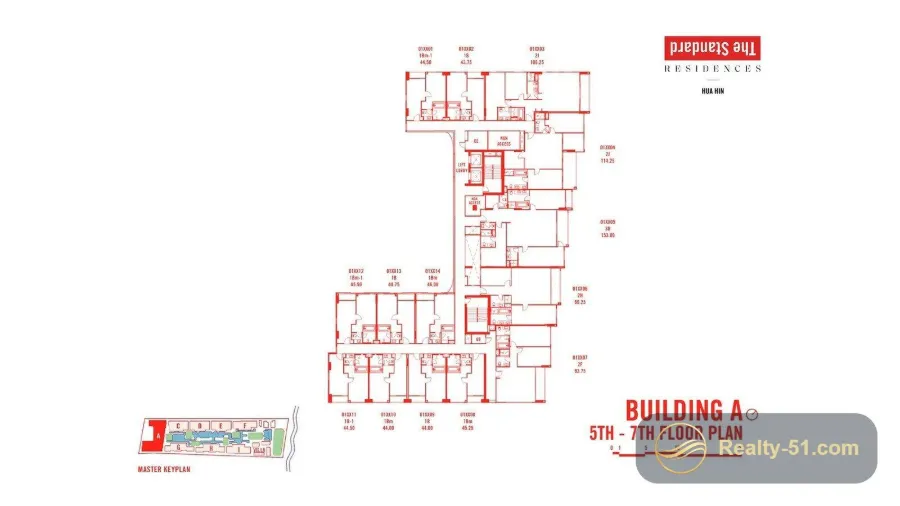 The Standard Residences Hua Hin — Grundriss 5