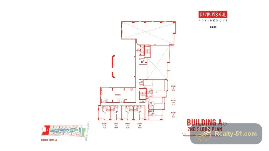 The Standard Residences Hua Hin — Grundriss 3