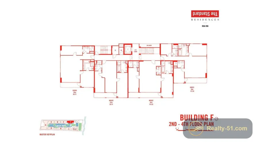 The Standard Residences Hua Hin — Grundriss 13