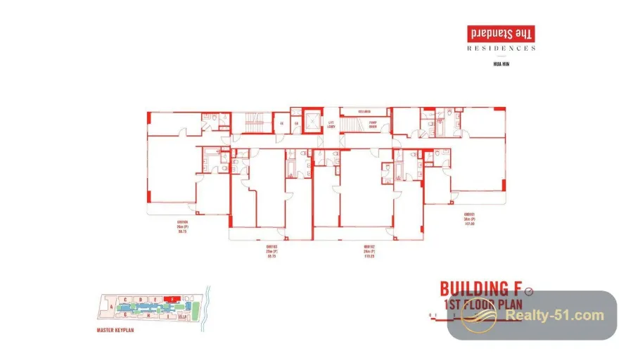 The Standard Residences Hua Hin — Grundriss 12