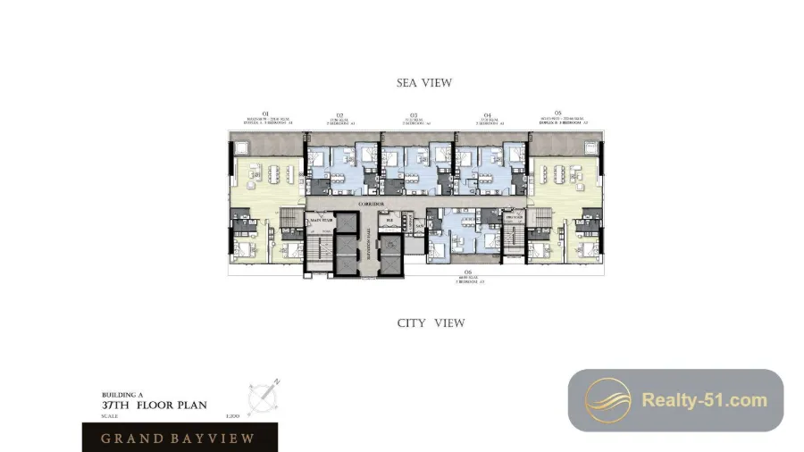 Grand Bay View — Grundriss 9