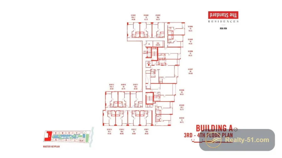 The Standard Residences Hua Hin — Grundriss 4