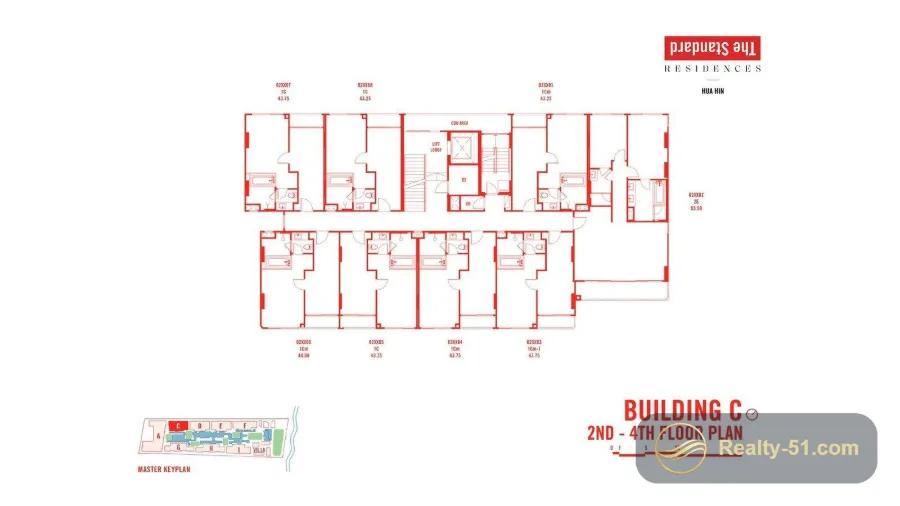 The Standard Residences Hua Hin — Grundriss 7