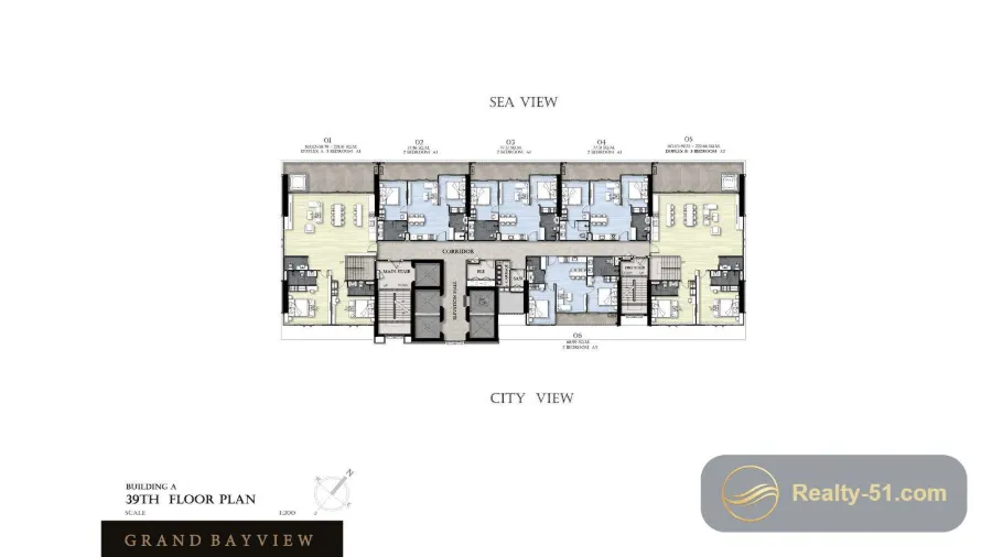 Grand Bay View — Grundriss 11