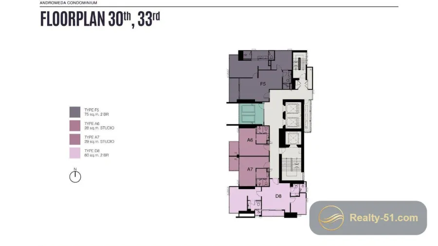 Andromeda Condominium — Grundriss 13