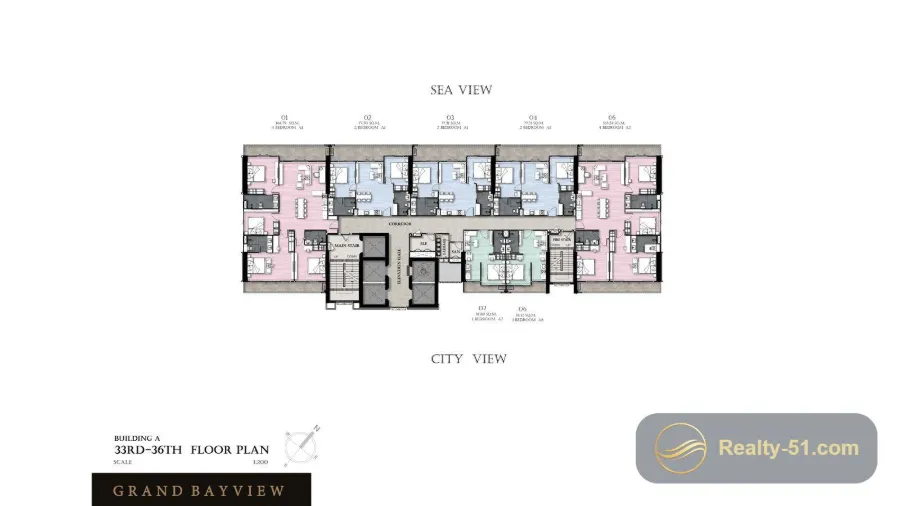 Grand Bay View — Grundriss 8