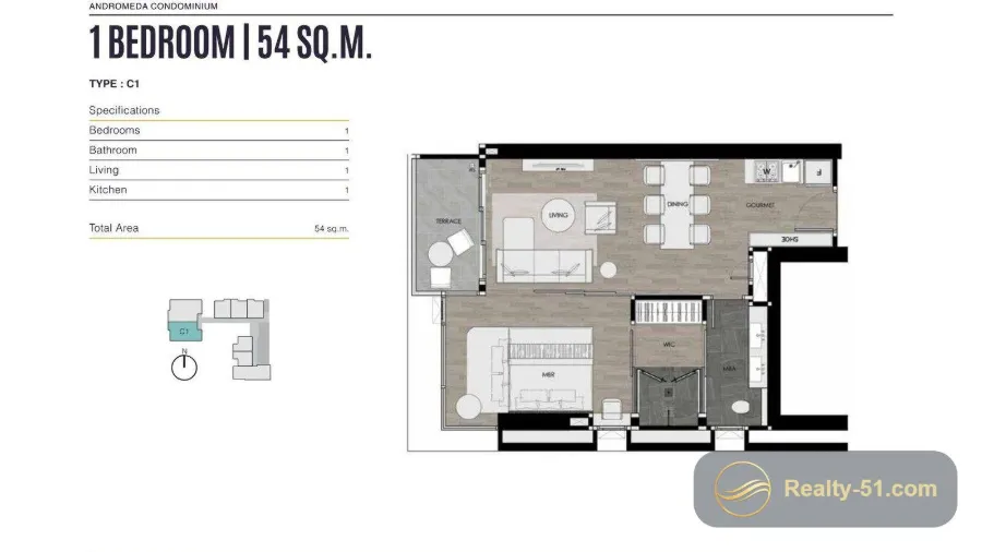 Andromeda Condominium — Grundriss 20