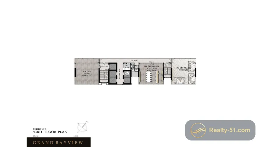 Grand Bay View — Grundriss 15