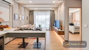 Aquarous Jomtien Pattaya – ห้องสวีท Deluxe แบบ 1 ห้องนอน