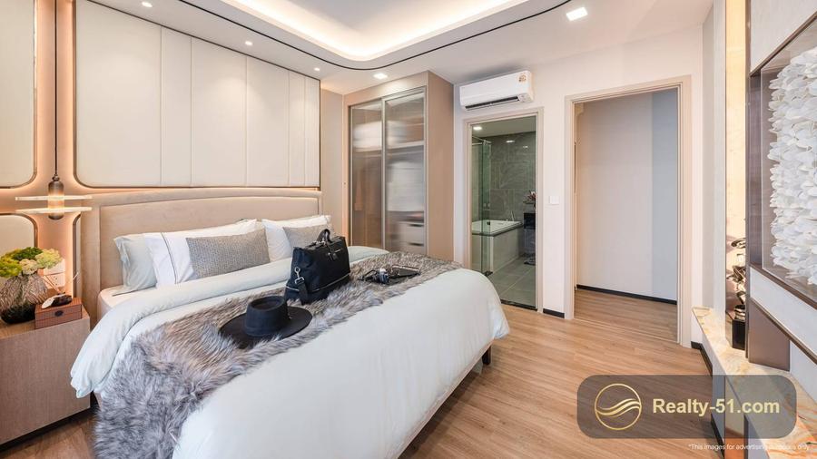 1 спальня, Deluxe Suite — Aquarous Jomtien — 13