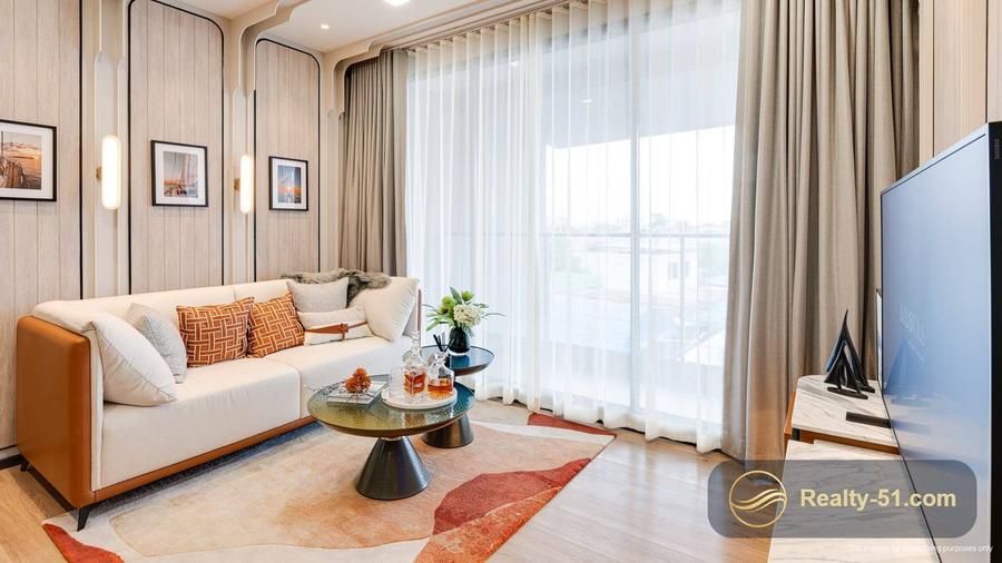 1 спальня, Deluxe Suite — Aquarous Jomtien — 9