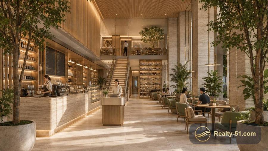 Коммерческое помещение 49,1 м² в Skypark Lucean — Джомтьен — 5