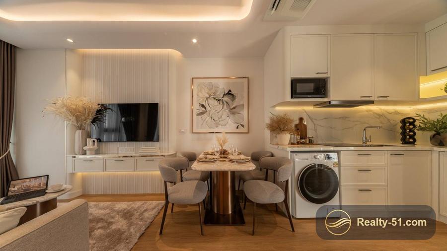 1 ห้องนอน 43 ตร.ม. ใน Seaspire Jomtien — 4