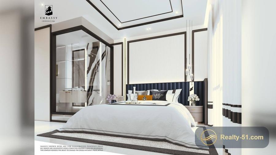 Квартира с 2 спальнями, 51 м², в Embassy Pattaya — 5