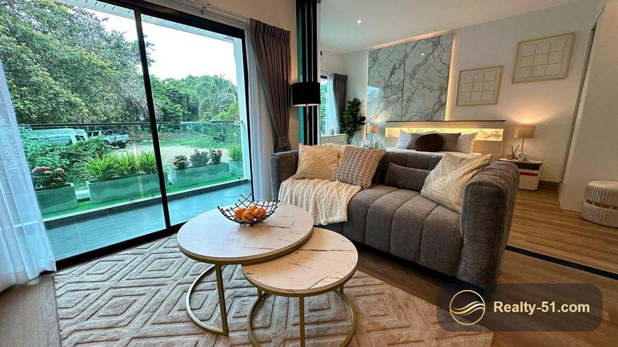 Квартира с 1 спальней 48 м² с видом на море в Siam Oriental Oasis — 2
