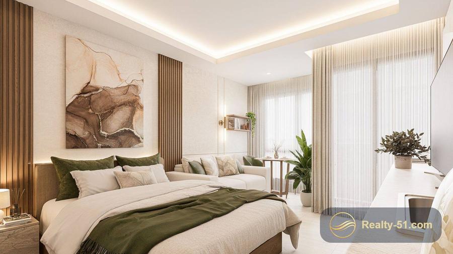 Studio-Apartment 23 m² im Siam Oriental Beach — 3