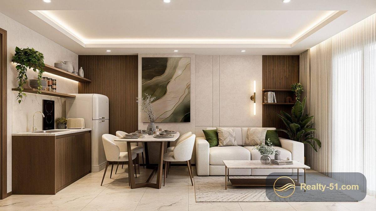 Sea View 1-Bedroom Apartment 41–44 m² in Siam Oriental Beach