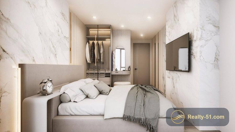 ห้อง 2 ห้องนอนวิวทะเล 58 ตร.ม. ใน Siam Oriental Oasis — 7