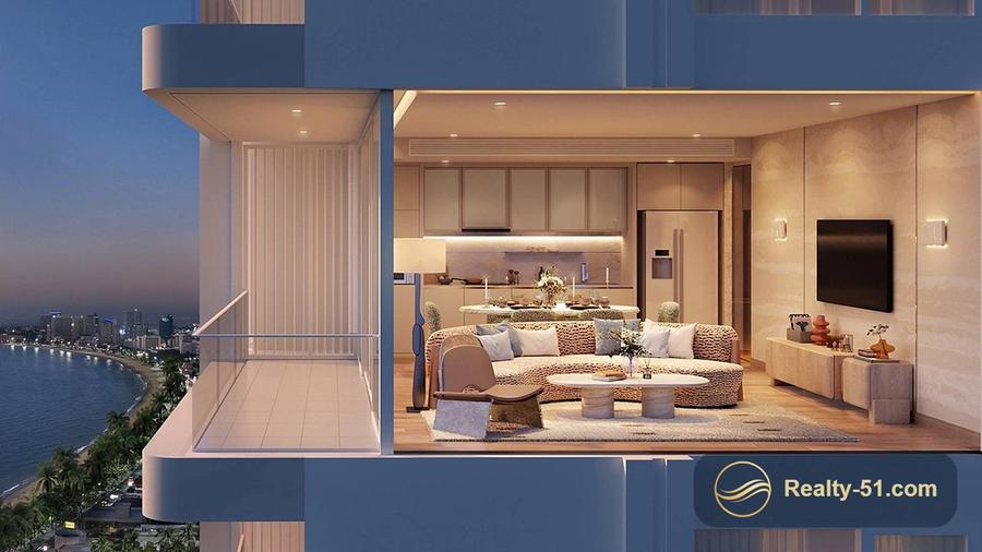 City View 1-Bedroom 40 m² in PTY Residence Sai 1 — 4