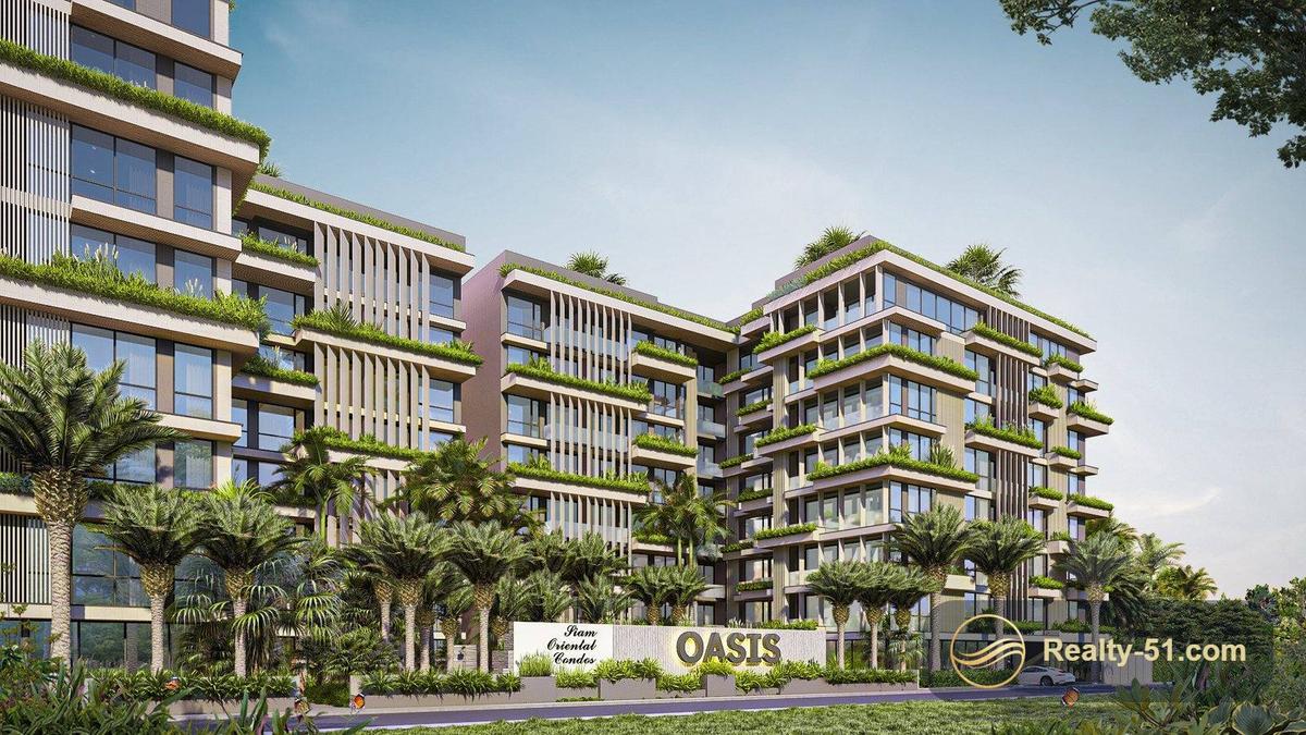 Gewerbeeinheiten 42–66 m² im Siam Oriental Oasis