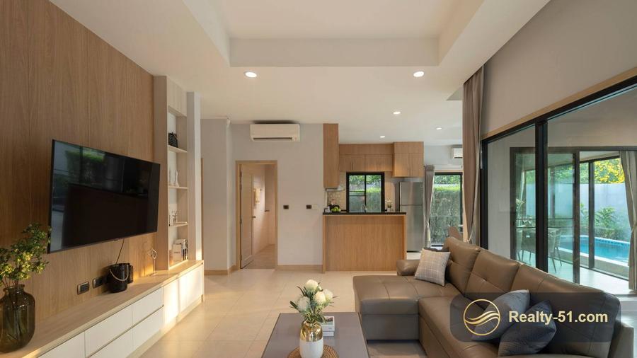 Пул-вилла 206 м², участок 420 м² — Baan Pattaya 5 — 6