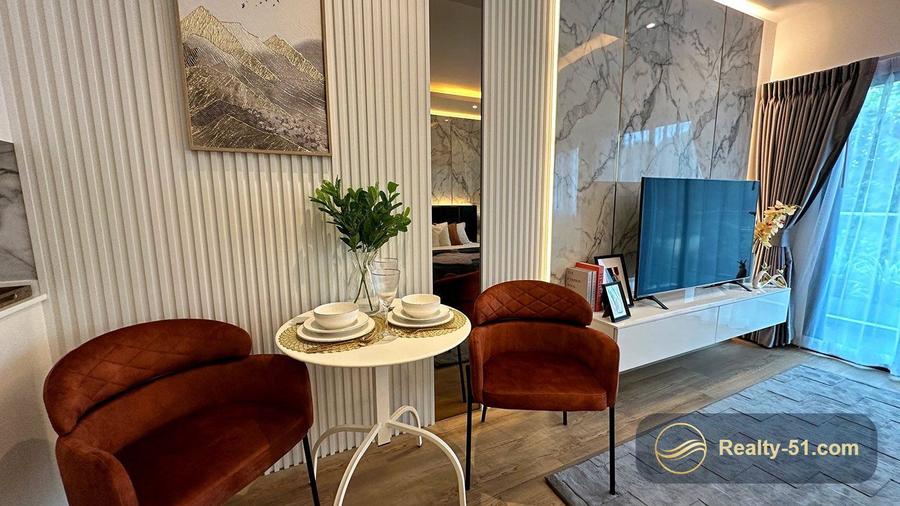 Sea View Studio 27 m² in Siam Oriental Oasis — 4