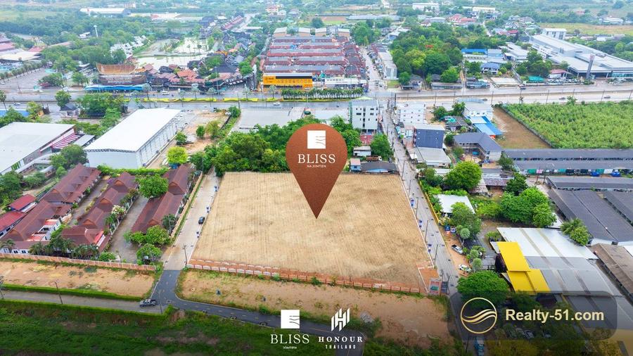 ที่ดิน 883–1,046 ตร.ม. ใน Bliss Jomtien แถวใต้ — 6