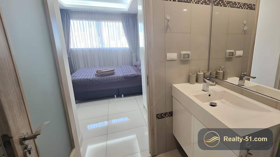 1 Schlafzimmer 38 m², Meerblick — Water Park, 5. Etage — 12