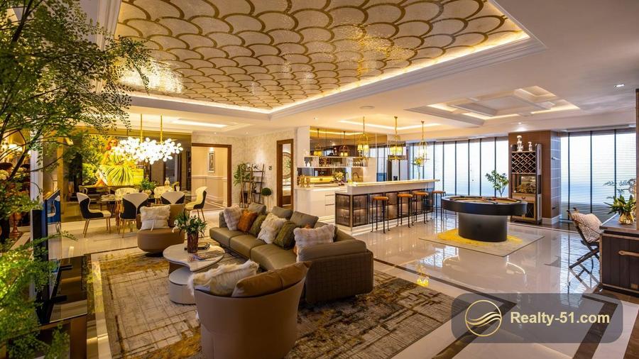 ห้องสองชั้น 2 ห้องนอน 98 ตร.ม. พร้อมสระสปาส่วนตัว ใน The Riviera Malibu — 5