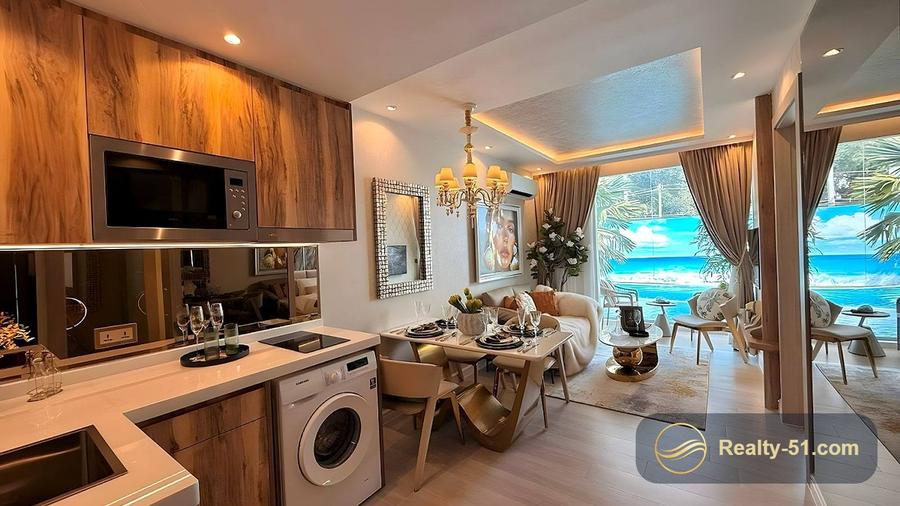 ห้อง 1 ห้องนอน 35 ตร.ม. ใน The Riviera Santa Monica — 3