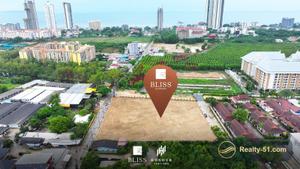 Land Plot 803–990 m² in Bliss Jomtien, North Row