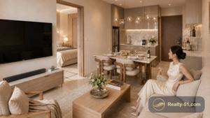 2-Bedroom Apartment 52 m² in LOVE IT Wongamat Beach