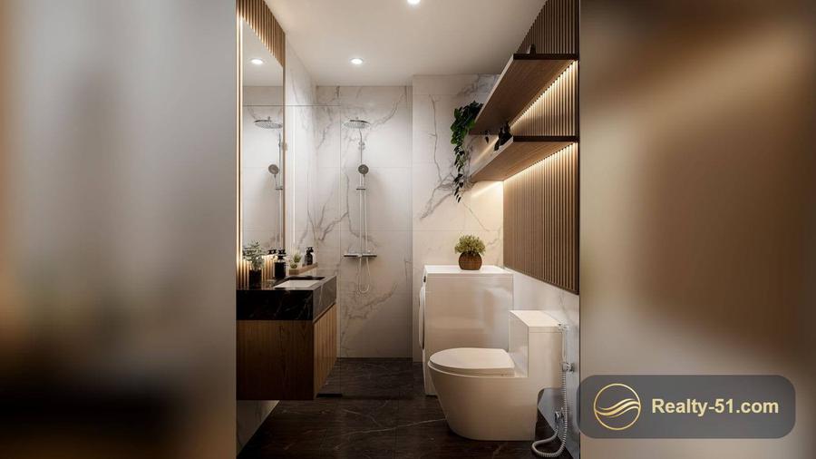 Квартира с 3 спальнями 69 м² с видом на море в Siam Oriental Beach — 9