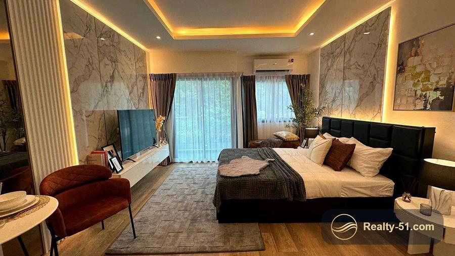 Sea View Studio 27 m² in Siam Oriental Oasis — 2