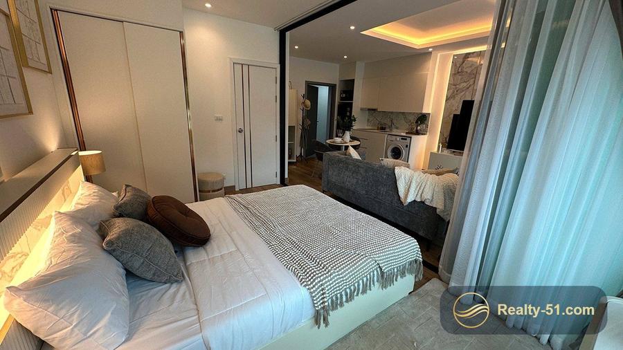 Квартира с 1 спальней 48 м² с видом на море в Siam Oriental Oasis — 6