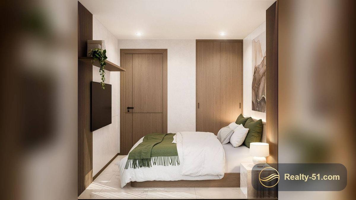 Sea View 2-Bedroom Apartment 59 m² in Siam Oriental Beach