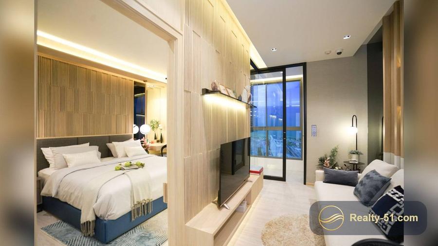 1 ห้องนอน 39 ตร.ม. ที่ Skypark Lucean — จอมเทียน — 3