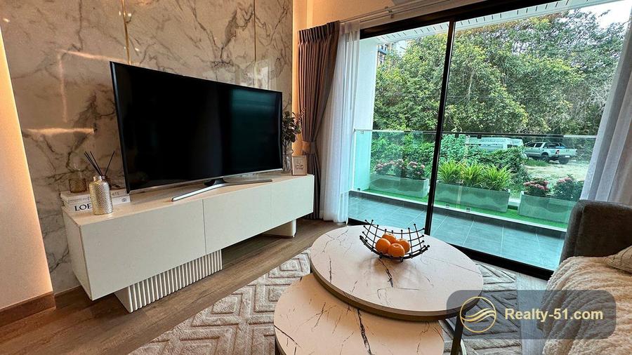Квартира с 1 спальней 48 м² с видом на море в Siam Oriental Oasis — 4