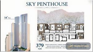 Sky Penthouse 379.49 m² at Skypark Lucean — Jomtien