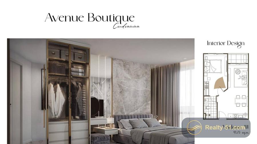1 спальня 35 м² — Avenue Boutique, центр — 10