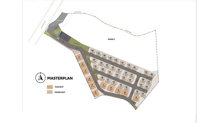 4 Bedroom House MOONLIGHT 240 m² in Spectra Residence — Floor plan 3