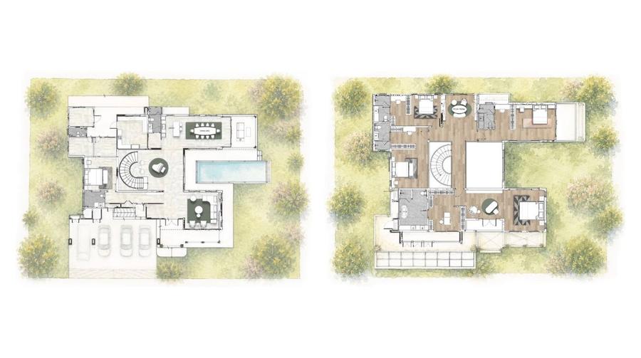 บ้าน 5 ห้องนอน 704 ตร.ม. ใน Windemere — แปลนห้อง 1