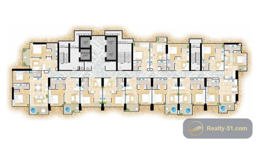 The Riviera Monaco — Grundriss 7