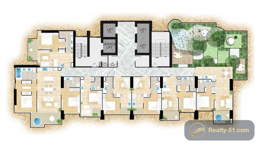 The Riviera Monaco — Grundriss 21