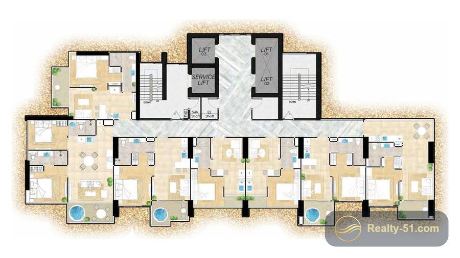 The Riviera Monaco — Grundriss 23