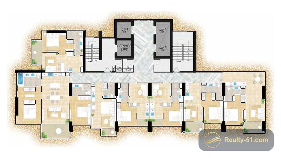 The Riviera Monaco — Grundriss 22