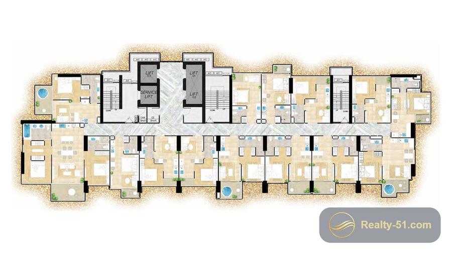 The Riviera Monaco — Grundriss 8