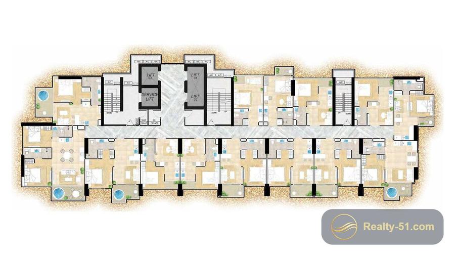 The Riviera Monaco — Grundriss 6